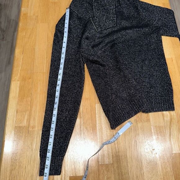 INC International Concepts Womens Marled Knit Pullover Sweater Shawl Collar - Picture 8 of 11